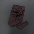 Hot Selling Woman Ribbed Waisted Yoga Leggings GYM hip lifted Sports Running Danceing Platies Workout Leggings