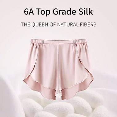 Silk Panties for Women 52025 Women’s Silk Shorts – 100% Mulberry Silk Luxury Underwear. Elegant, Soft Silk Sleepwear for Women. Pure Silk Panties