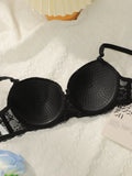 Women's Bras Set Sexy Beauty Back Tops Lace Push Up Bra and Panty Sets Underwire Lingerie Set Solid Padded Intimates Underwear