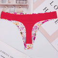 5xl big size women black color sexy underwear ladies underwear panties lingerie bikini ear pants/ thong/g-string 1pcs/lot ac35
