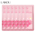 7pcs LAIKOU Sakura Face Mask Ration Pack Facial Sleeping Cream Mask No Washing Moisturizing Nourishing Skin Beauty FaceCare