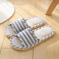 New Women Indoor Floor Flat Shoes Spring Autumn Linen Flip Flops Home Slippers Female Slipper Comfortable Zapatillas de hombre