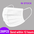 Face Disposable 3-layer Mask Pink Black Disposable Non-woven 3-layer Face Mask Breathable Mask With Elastic Earband Breathable Adult Mouth Mask