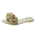 Women Sandals Flat Sandals Shoes Women Flower 2025 Summer Sandals Slippers Indoor Outdoor Flip-flops Beach Shoes Woman WSH3840