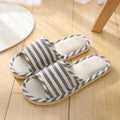 New Women Indoor Floor Flat Shoes Spring Autumn Linen Flip Flops Home Slippers Female Slipper Comfortable Zapatillas de hombre