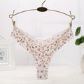 5xl big size women black color sexy underwear ladies underwear panties lingerie bikini ear pants/ thong/g-string 1pcs/lot ac35