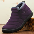 Ankle Boots Boots Men Boots Waterproof Winter Boots Lightweight Snow Boots Warm Fur Men Shoes Plus Size 47 Unisex Ankle Boots Slip on Casual Shoes