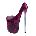 Fashion Pumps Women Shoes Custom Catwalk 22CM Thin High Heels Shoes Woman Nightclub Sexy Ladies Shoes Large Size 34-43  WSH3521