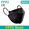 Face mask KN95 FPP2 CE Protective Mask Anti Dust Mask Mouth Mascarillas 4 Layers Mask FFP2 Face Mask KN95 Facial Masks Filter Mask Respirator