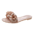 Women Sandals Flat Sandals Shoes Women Flower 2025 Summer Sandals Slippers Indoor Outdoor Flip-flops Beach Shoes Woman WSH3840