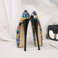 Fashion Catwalk Shows 22cm Pumps Platform Women shoes 20cm Ultra High Thin heels Bridal zapatos mujer Steel Pipe Dance Stilettos