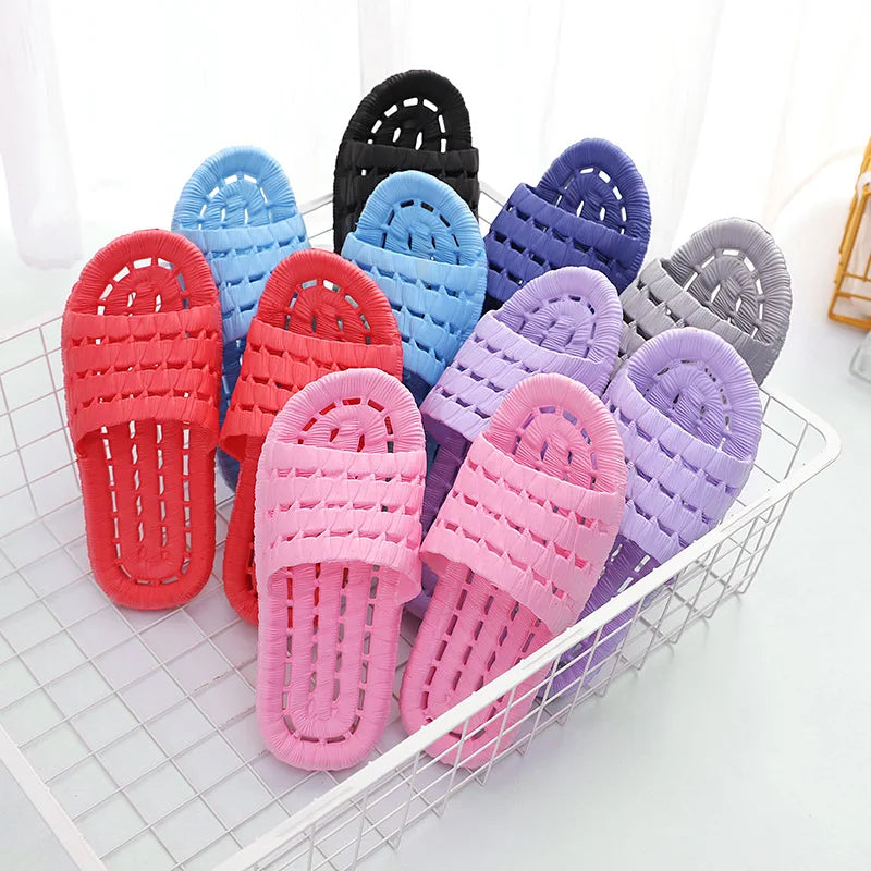 Flat Shoes Ladies Slippers Summer Non-slip Flip Flops Home Slippers Slipper Soft Men Women Indoor Floor Zapatillas de hombre