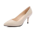 Dousin Partin Low heels Women Office Pumps Pointed Toe Pure Solid Color Women shoes N8745693