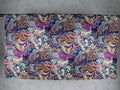 Silk Fabric for Sewing Wholesale Soft Spandex Satin Fabric for Sewing Vintage Flowers Imitate Silk Material Elastic Stretch Satin Fabric Print