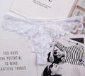 5xl big size women black color sexy underwear ladies underwear panties lingerie bikini ear pants/ thong/g-string 1pcs/lot ac35