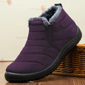 Ankle Boots Boots Men Boots Waterproof Winter Boots Lightweight Snow Boots Warm Fur Men Shoes Plus Size 47 Unisex Ankle Boots Slip on Casual Shoes