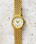 copper 24k gold plated 2021 new design women watch Japanese  exquisite retro small dial advanced watch small  simple waterproof