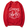 The Losers Club Sweatshirt Vintage Bike Sweatshirt Stephen King's IT Pennywise Hoodie Clown Scary Movies Shirt Horror Sweatshirt