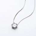 925 Sterling Silver Dazzling 6 Claws AAAAA Zirconia Necklace+Earrings+Ring Jewelry Sets For Women Wedding Jewelry