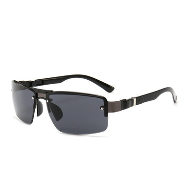 Fashion Men Vintage Metal Rectangle Sunglasses Classic Brand Sun Glasses Coating Lens Driving Eyewear For Men/Women Sunglasses