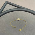 2025 Light Luxury Niche Waterdrop Dew Bead Jewelry Set, Twisted Chain Necklace Earrings Bracelet Ring, High-end Design Accessory