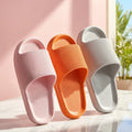 Thick Platform Bathroom Home Slippers Women Fashion Soft Sole EVA Indoor Slides Woman Sandals 2024 Summer Non-slip Flip Flops