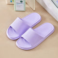 Summer Women Fashion Home EVA Slippers Adults Non-slip Shower Sandals Men Indoor Solid Colors Soft Slides Couples Beach Shoes
