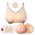 LERVANLA Silicone Fake Chest Underwear Small Chest Display Large Chest Pad Female Anchor Specific Super Large Chest Artifact