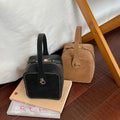 Fashionable PU Leather Shoulder Bag Mini Zipper Crossbody Bag Women's Handbag Daily Use