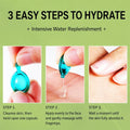 50pcs Portable Blue Copper Peptide Capsule Face Serum for Night Moisturizing Firming Plumping Radiant Skin Care Essential