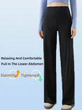 2026 New High Waist Stretch Drapey Straight Yoga Pants Loose Slimming Breathable Comfortable Sports Fitness Casual Sweatpants