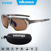 Okuma Polarized Sunglasses UV400 for Men and Women Outdoor Hunting, Fishing, Driving Bicycles, Sunglasses Optional Box