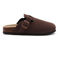 Women's Sandals Shoes Crestar Women's Suede Clogs Leather Mules Cork Footbed Sandals Potato Shoes with Arch Support Fashion Leather Mules Shoes