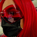 Retro Rimless Oversized Sunglasses Women Fashion Luxury Big Frame One Piece Gradient Sun Glasses Retro Classic Shades UV400