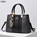 New Woman shoulder bag Large capacity Handbag for Women Crossbody bag pattern PU Portable bucket bag ladies messenger bags