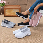 Women's Shoes 2026 Casual Sneaker V-Neck Opening New Style Color Single Shoes, Versatile, Casual and Fashionable Work Shoes
