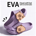 Cute Capybara Slippers Women Men 3.0CM Thick Sole Bathroom Shoes Soft EVA Non-Slip Shower Slides Indoor Home Casual Footwear