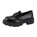 Black Patent Leather Women's Loafers Platform Slip on Shoes for Women 2024 Spring British Tassel Casual Flats Shoes Woman work