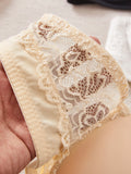 3PCS Women Strapless Lace Bra Detachable Shoulder Straps Underwire Push Up Sexy Non-Slip Bandeau Lingerie