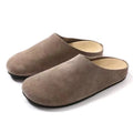 Crestar New Women's Slippers Fashion Spring Thick Sole Casual Flat Shoes Outdoor Beach Sandals Brand Suede Clogs Mules Slippers