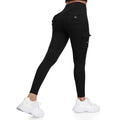 Cargo Leggings with Pockets for Women Tummy Control Butt Lifting Yoga Pants Stretch Workout Sport Leggings Gym Sportswear