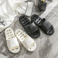 Unisex EVA Non Slip Soft Bottom Leaking Shower Man Woman Home Slippers Punching Bathroom Quick Drying Slipper