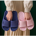 Summer Women Fashion Light Home Slippers Men Indoor Soft Solid Color Sandals Couples Concise Bathroom Flip Flops New House Shoes