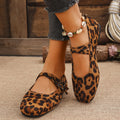 2026 New Brand Designer Double Buckle Red Ballet Flats Women Square Toe Mary Jane Shoes Woman Faux Suede Casual Shoes Female