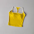 Women's Pilates Yoga Vest Push-Up Tank Top Hollow out Breathable Sports Bra Fitness Gym Yoga Vest Sexy Running Sportswear
