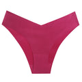 Sexy Bikini Women's Ice Silk Panties Seamless Solid Female Underwear Low-Rise High Elasticity Soft Lady Briefs Fashion Lingerie