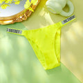 Victoria Secret Very Sexy Shine Script Thong Panty Women Lingerie Underwear Hot