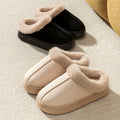 Fashion Warm Women's Slippers Winter Boot Casual Indoor Soft High Thick Sole Anti-slip Outdoor Simple Wear Comfort Couple Shoes
