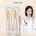 30ml DPDP Long-wear Liquid Foundation with F4 Dual-ended Makeup Brush Set - Base Cosmetic Applicator for Long Lasting Coverage