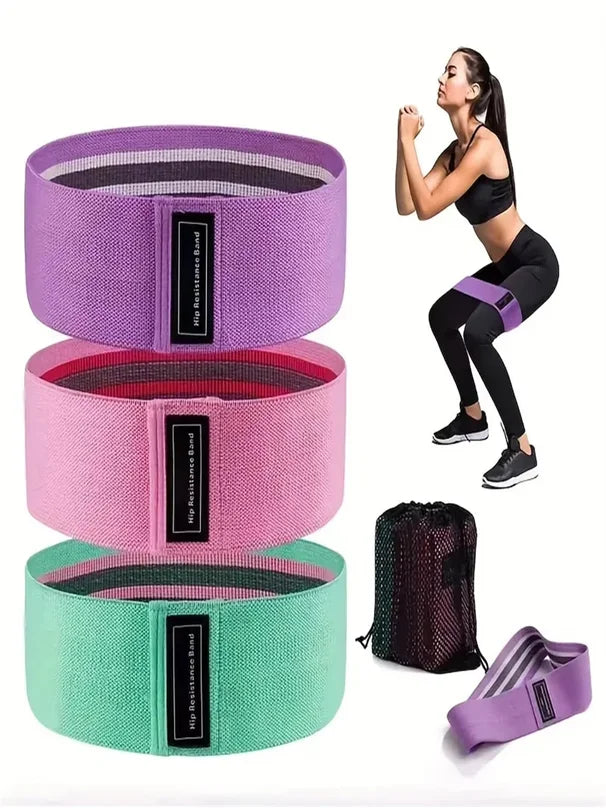Yoga Pilates Yoga Elastic Resistance Bands, Exercise Stretch Flex Band For Booty Legs Workout